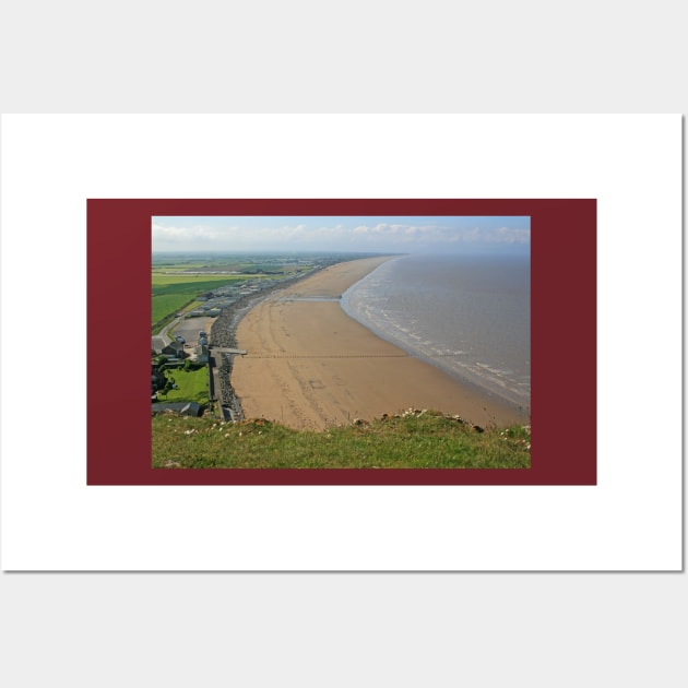 Brean Sands Wall Art by RedHillDigital